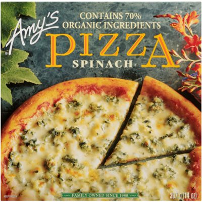 Amy's Kitchen Spinach Pizza 397g