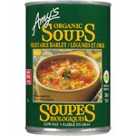 Amy's Kitchen Soupe biologique aux légumes et à l'orge 398 ml