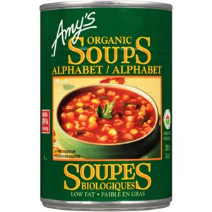 Amy's Kitchen Soupes Bio ~ Alphabet 398ml
