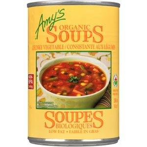 Amy's Kitchen Soupes Bio ~ Consistante Aux Légumes 398ml