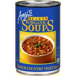 Amy's Kitchen Soupes Bio ~ Légumes De La Campagne Francaise 398ml