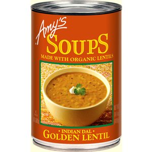 Amy's Kitchen Soupes Bio ~ Lentilles Dorées 398ml