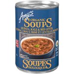 Amy's Kitchen Organic Soup Quinoa, Kale & Red Lentil 398mL