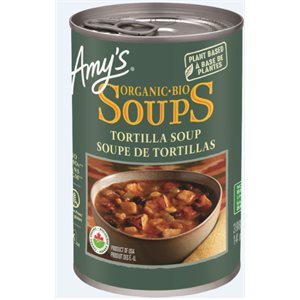 Amy's Kitchen Soupes tortillas bio sans gluten 398ml