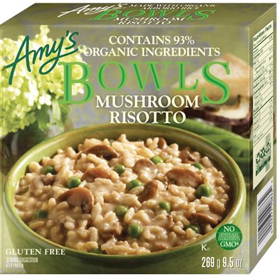 Amy's Kitchen Bol Risotto Aux Champignons 269g