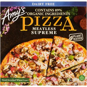 Amy's Kitchen Pizza Suprême Sans Produits Laitiers 369g