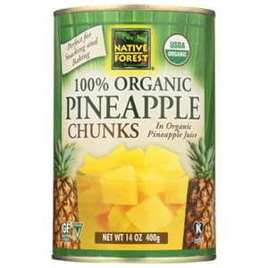 Native Forest Organic Pineapple Chunks 400ml