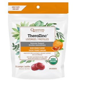 Quantum Organic TheraZinc Blood Orange 18 ct