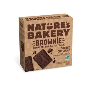 Nature's Bakery Double Chocolate Brownie 227g