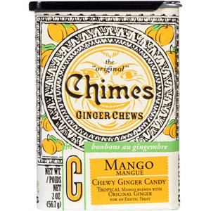 Chimes Ginger Chews Mango 2 Oz 56.7 g 56.7G