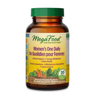 Megafood Multivitamines Quotidiennes pour Femmes 30 Comprimés