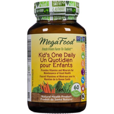 Megafood Kids One Daily 60 Tablets 60 tablets