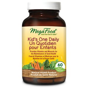 Megafood Multivitamines Quotidiennes pour Enfants 60 Comprimés