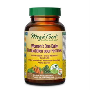 Megafood Multivitamines Quotidiennes pour Femmes 72 Comprimés
