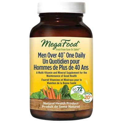 Megafood Men Over 40 One Daily 72 Tablets 72 tablets