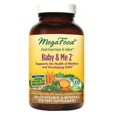 Megafood Baby & Me 2 Prenatal Multi 120 Tablets 