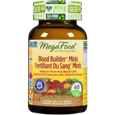 Megafood Blood Builder Minis 60 Tablets 60 tablets