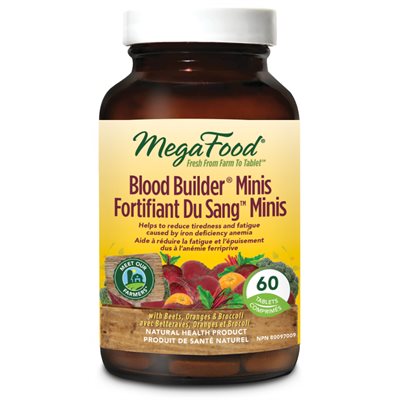Megafood Fortifiant Sanguin Format Mini 30 Capsules