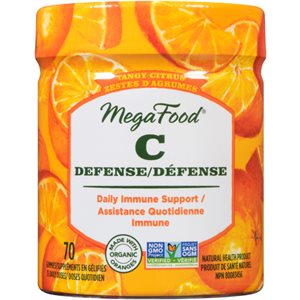 Megafood C Defense Tangy Citrus 70 Gummies 70 gummies