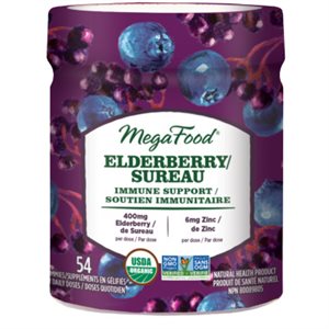 Megafood Elderberry Immune Support 70 Gummies 70 gummies