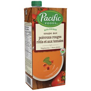 Pacific Foods Soupe Tomates Et Poivrons Rouges Bio