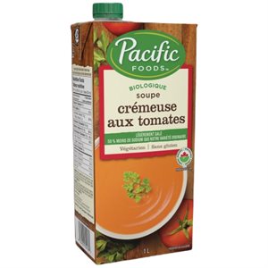 Pacific Foods Organic Tomato Soup (Low Sodium) 1L