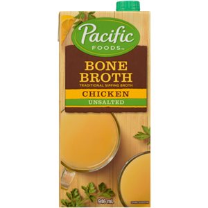 Pacific Foods Bouillon D'Os De Poulet à Boire Non Salé