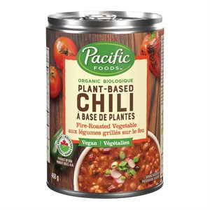 Pacific Foods Fire Roasted Vegetable Plant-Based Chili 468g