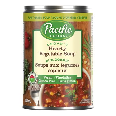 Pacific Soupe aux légumes copieux bio 440ml