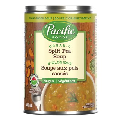 Pacific Soupe aux pois cassés bio 440ml