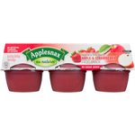 Applesnax Au Naturel Collation Pommes & Fraises 6 x 113 g (678 g)