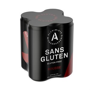 Alchimiste Bière Rousse Sans Gluten 4X473Ml