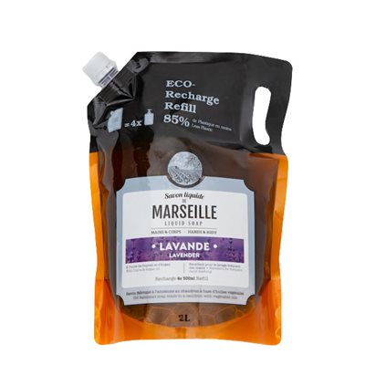 L'Artisan De Provence Marseille Soap Lavender Refill 2L 
