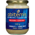 Abitemis Miel de Tréfle Blanc Crémeux 500 g