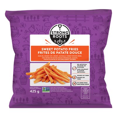 Strong Roots Frites De Patate Douces 425g
