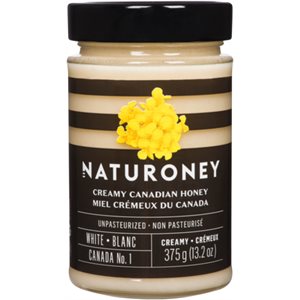 Naturoney Miel Crémeux du Canada Blanc 375 g