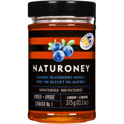 Naturoney Amber Quebec Blueberry Honey 375 g 