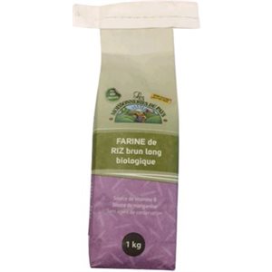 Les Moissonneries Du Pays Organic Long Brown Rice Flour 1kg