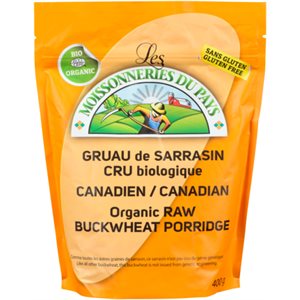 Les Moissonneries du Pays Organic Raw Buckwheat Porridge 400 g 400g