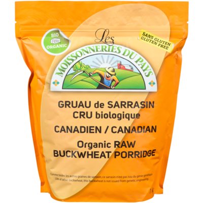 Les Moissonneries du Pays Organic Raw Buckwheat Porridge 1 kg 1 kg