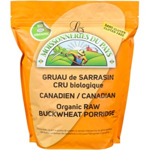 Les Moissonneries du Pays Gruau de Sarrasin Cru Biologique 1 kg