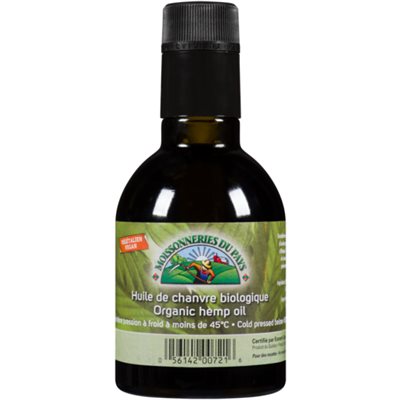 Les Moissonneries du Pays Organic Hemp Oil 250 ml 250 ml