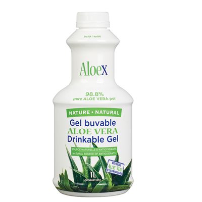 Aloex Natural Aloe Vera Drinkable Gel 1L