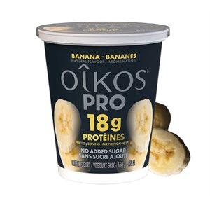 Oikos Yaourt grec à la banane Pro Protein 650 g