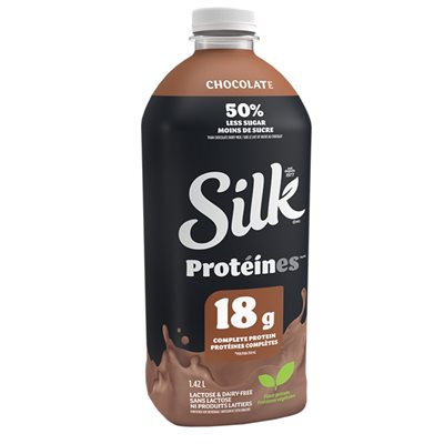 Silk Boisson chocolatée protéinée au soja 1.42 L
