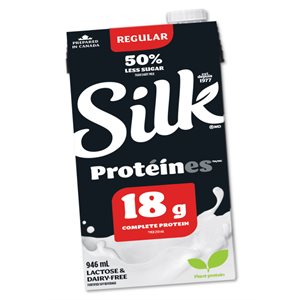 Silk Boisson au soja riche en protéines 946Ml Originale