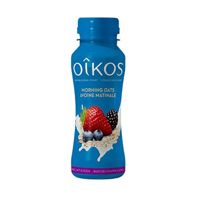 Oikos Morning Oats Greek Yogourt Field berries,Oats and seeds 190ml