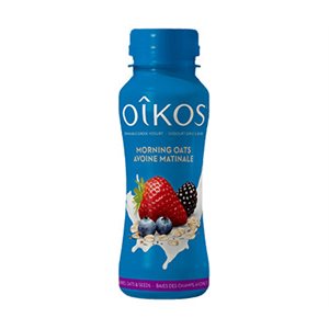 Oikos avoine matinale yogourt grec baies des champs&avoine