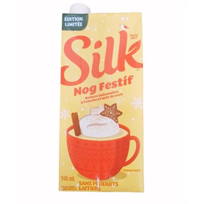 Silk Nog Festif à l'avoine et noix de coco 946ml