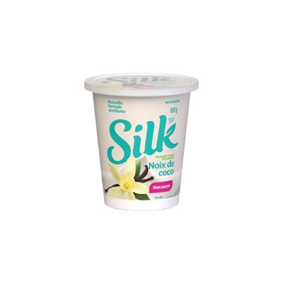 Silk Yogourt Noix de Coco non sucré vanille 650g